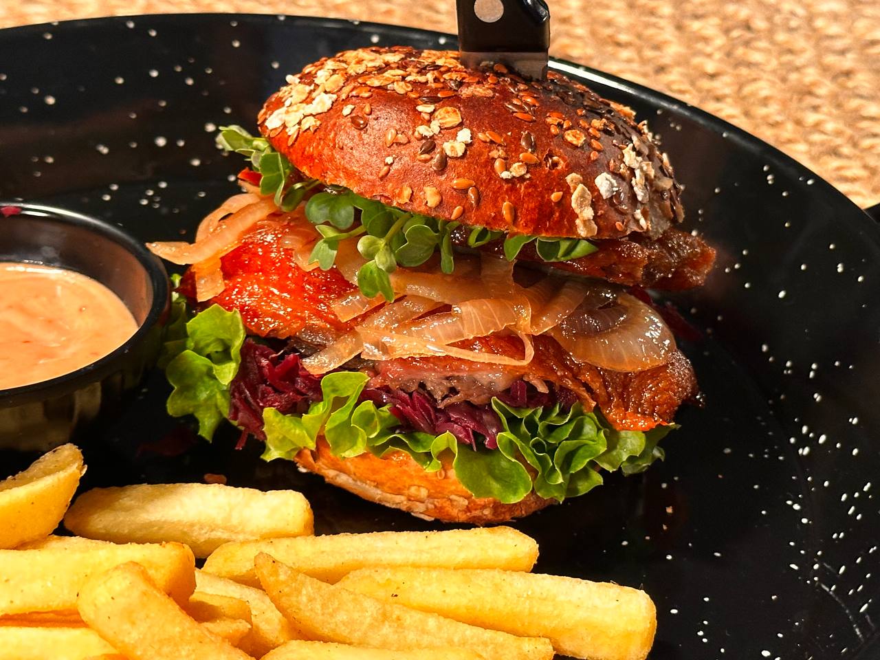 Entenbraten-Burger