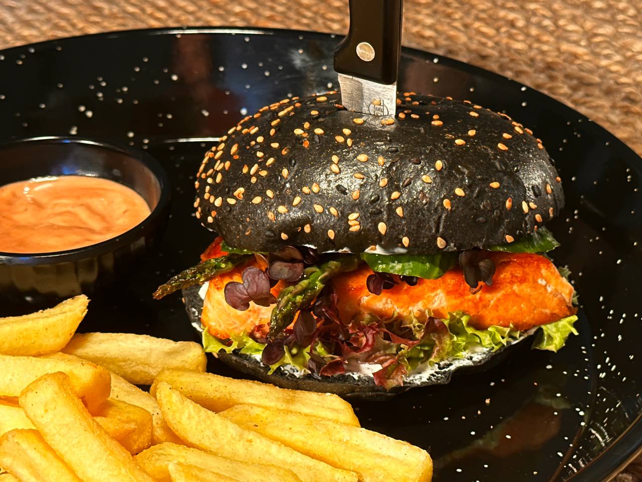Fischsteak-Burger